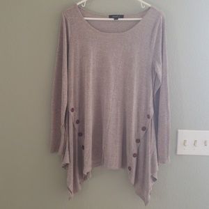 Long Sleeve Button Detail